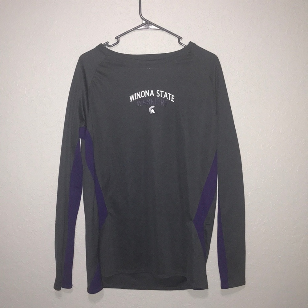 Long Sleeve Winona State Warriors Active Wear